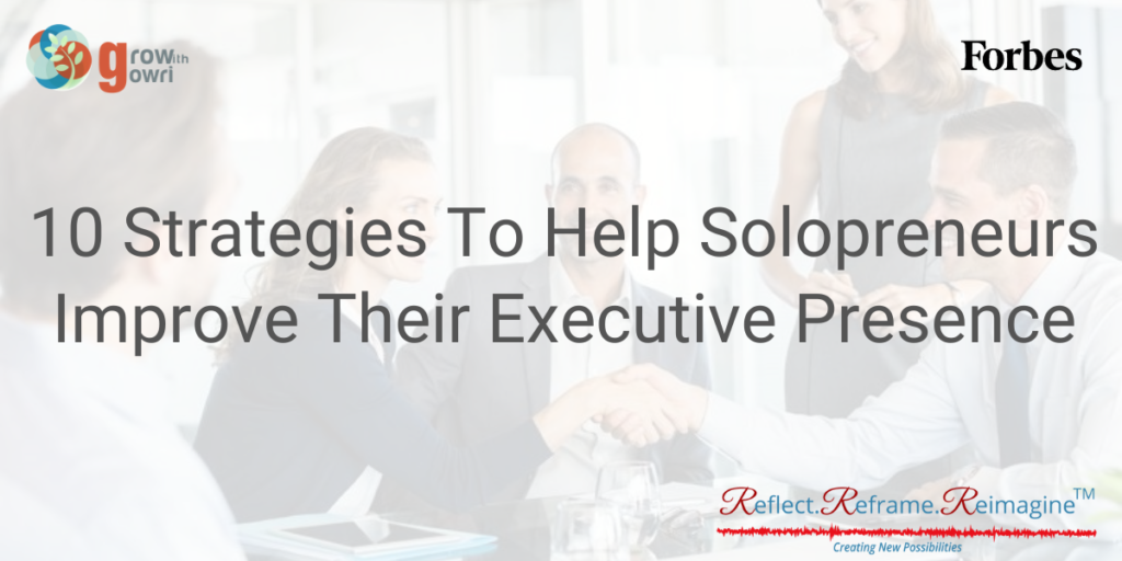 how to improve executive presence