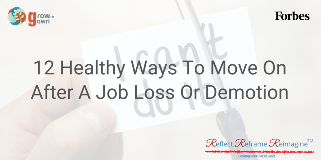 how to move on from job loss